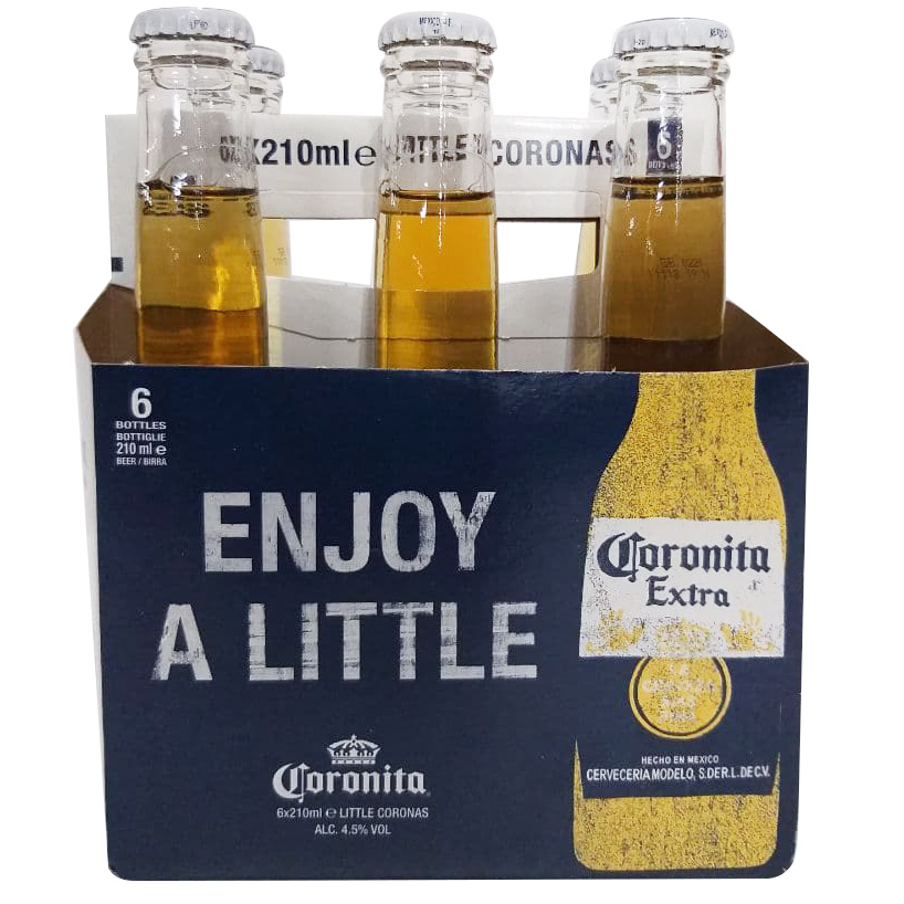 Lốc 6 chai Coronita 210ml/chai