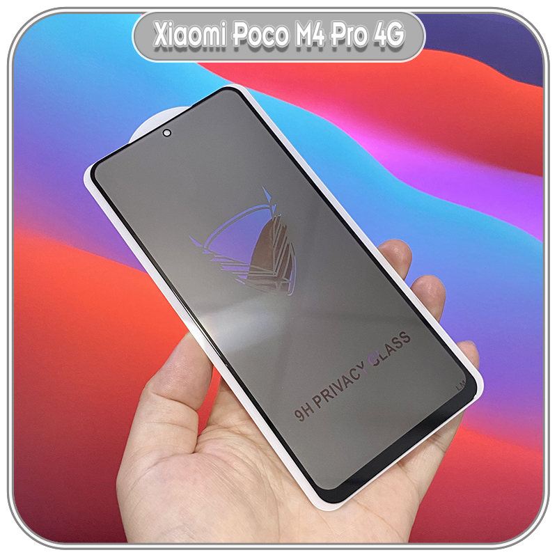 Kính cường lực cho Xiaomi Poco M4 Pro 4G chống nhìn trộm