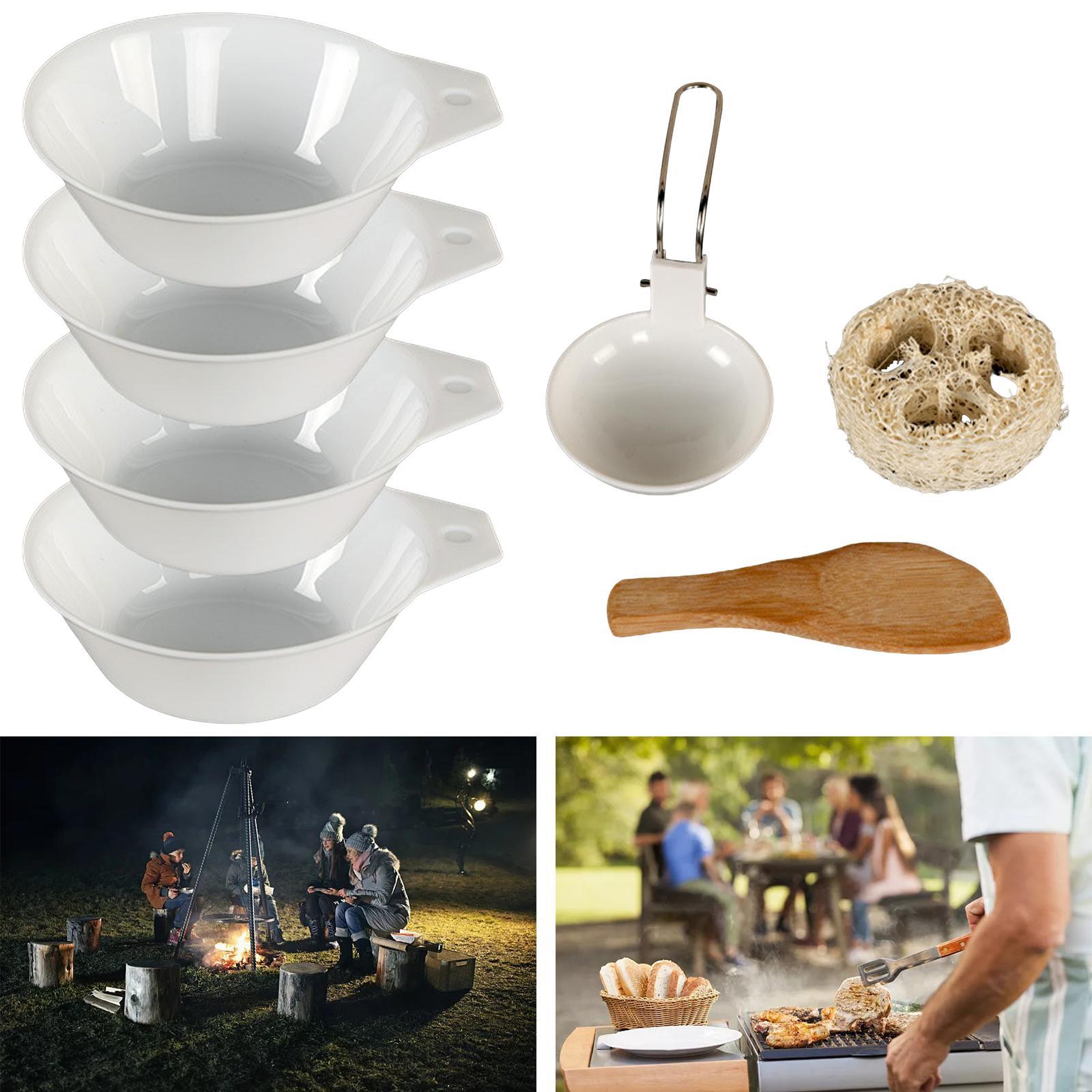 Camping Bowl Cookware Outdoor Cooking Serving for Hiking BBQ
