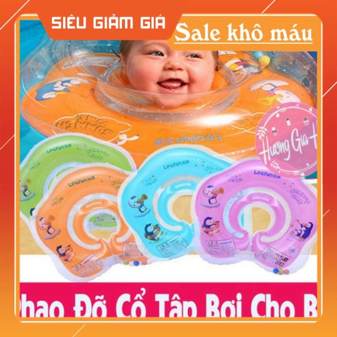 PHAO BƠI ĐỠ CỔ CHO BÉ 2 LỚP DẦY {TỪ 2-24 THÁNG)