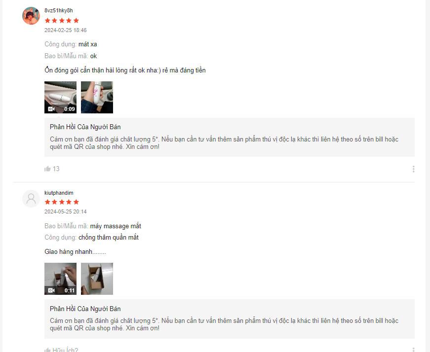 Máy Massage Mắt Mini Cầm Tay, Giảm Thâm Và Bọng Mắt, Tặng Kèm Pin AA - Giao Màu Ngẫu Nhiên B16