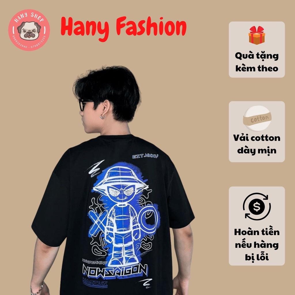 Áo thun unisex tay lỡ NOW SAIGON MARCUS WUNDERKIND TEE || Hany shop