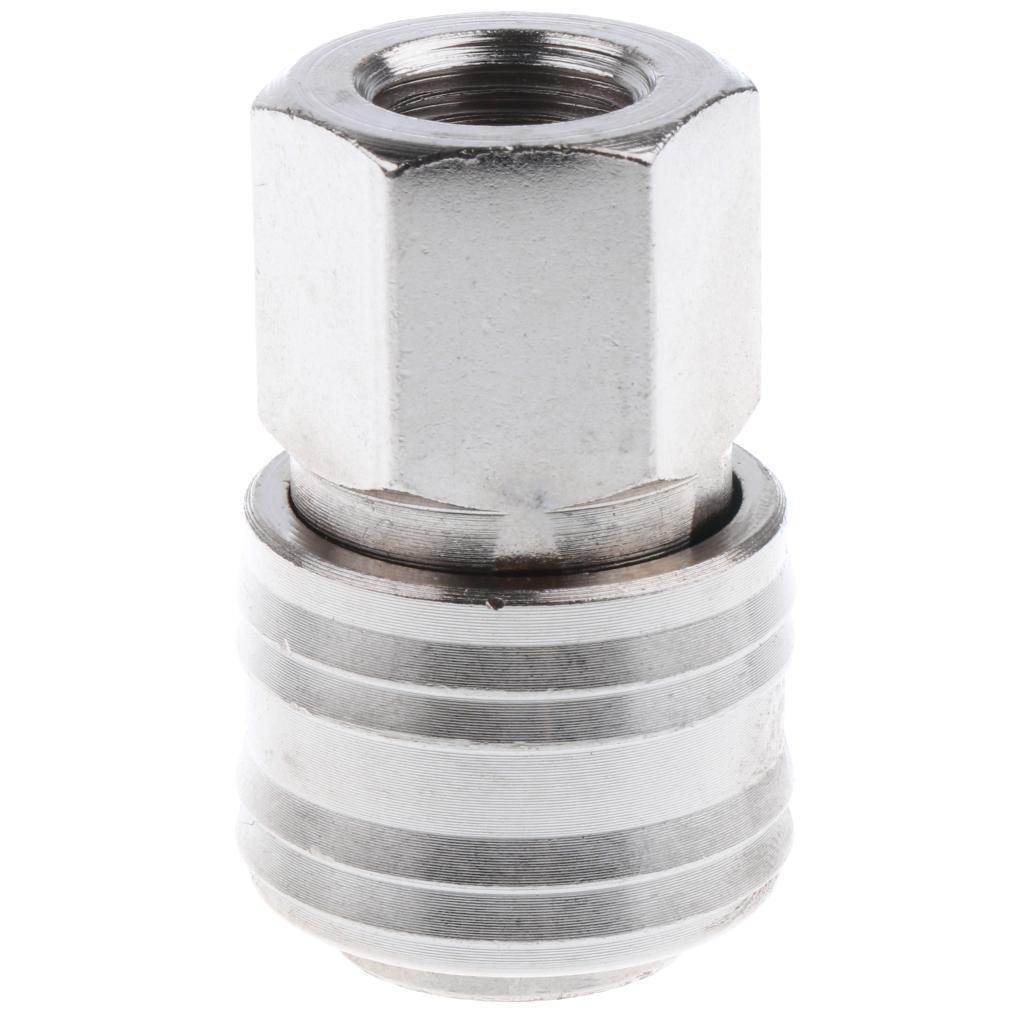 Pneumatic Connector Adapter Coupling Accessory DIY Coupler Threaded Fastener
