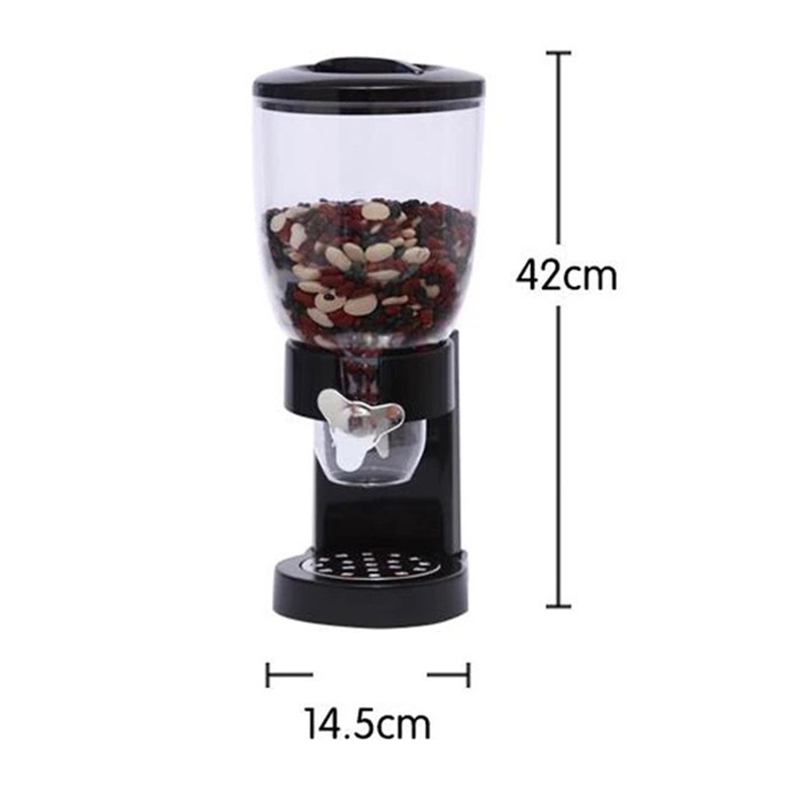 2pcs Cereal Dispenser Dry Food Storage Container for Hotel Lobby Pantry