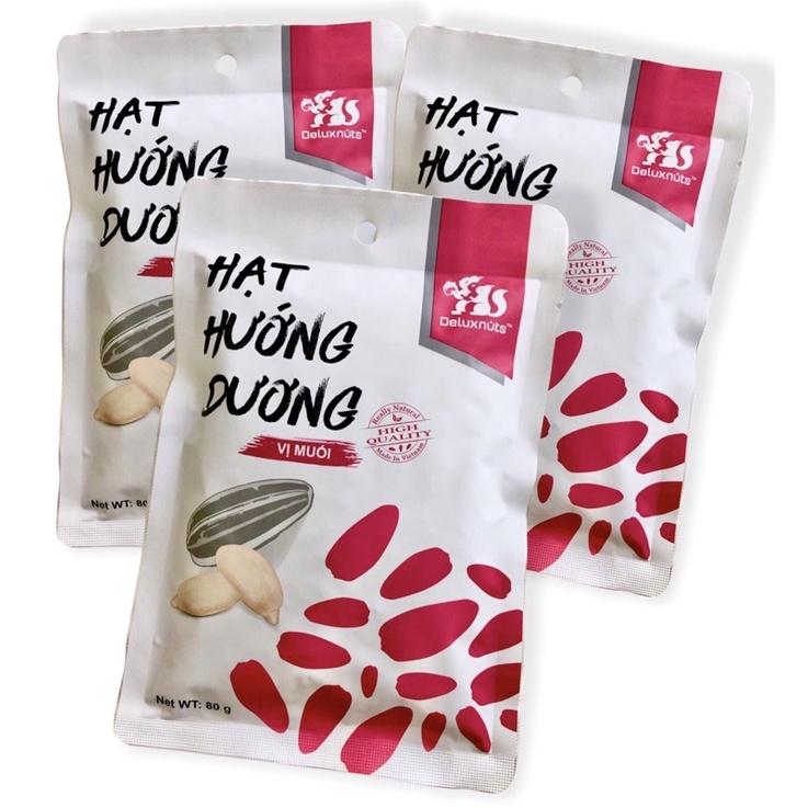 HẠT HƯỚNG DƯƠNG VỊ MUỐI DELUXNUTS 80g