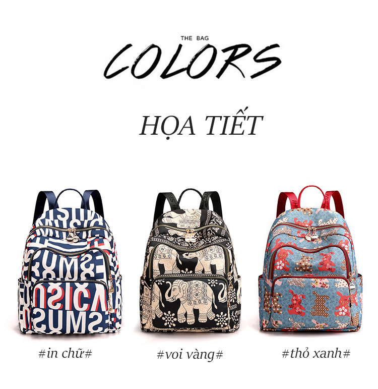 Balo nữ thời trang cao cấp sang trọng thời trang trung niên quà tặng cho mẹ thiết kế độc đáo vintage đi chơi 5282