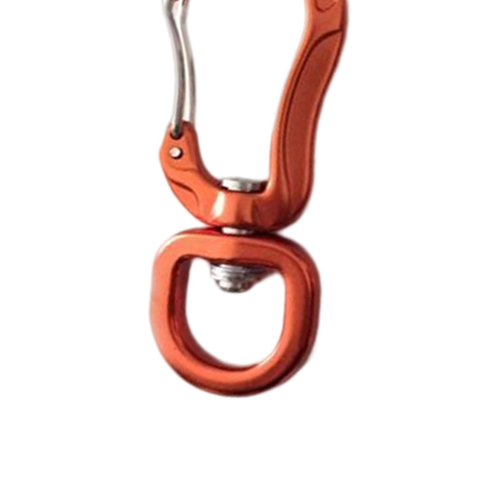 360° Rotating Swivel Carabiner Clip for Hammock Hanging Camping Dog Leash