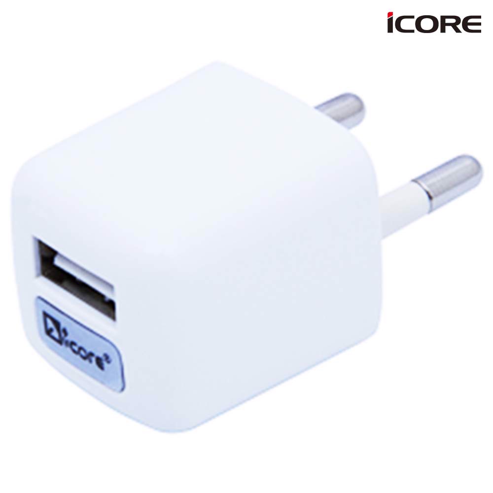 Adapter Sạc iCORE IC-UWC200 1 Cổng USB - Hàng chính hãng