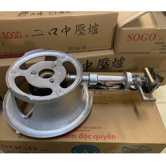 Bếp khè gas công nghiệp Sogo GT-168-5Q - Hàng chính hãng