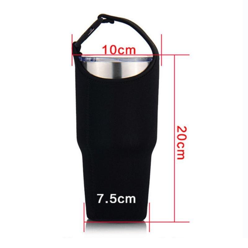 Handheld Strap Water Bottle Protective Cover Insulation Cup Cover Anti-scald Folding Insulation Water Cup Cover Bag 30oz