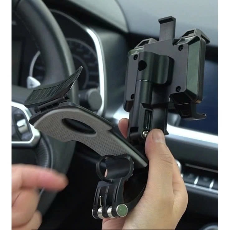 Kệ kẹp điện thoại trên ô tô , giá đỡ kẹp điện thoại trên xe tiện lợi - Hàng chính hãng