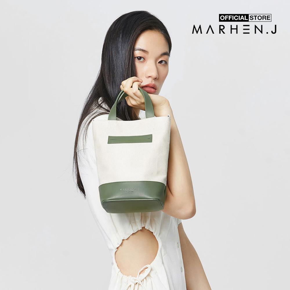 Marhen.J - Túi đeo chéo nữ chữ nhật Koy MJ20BKOYEE-GN