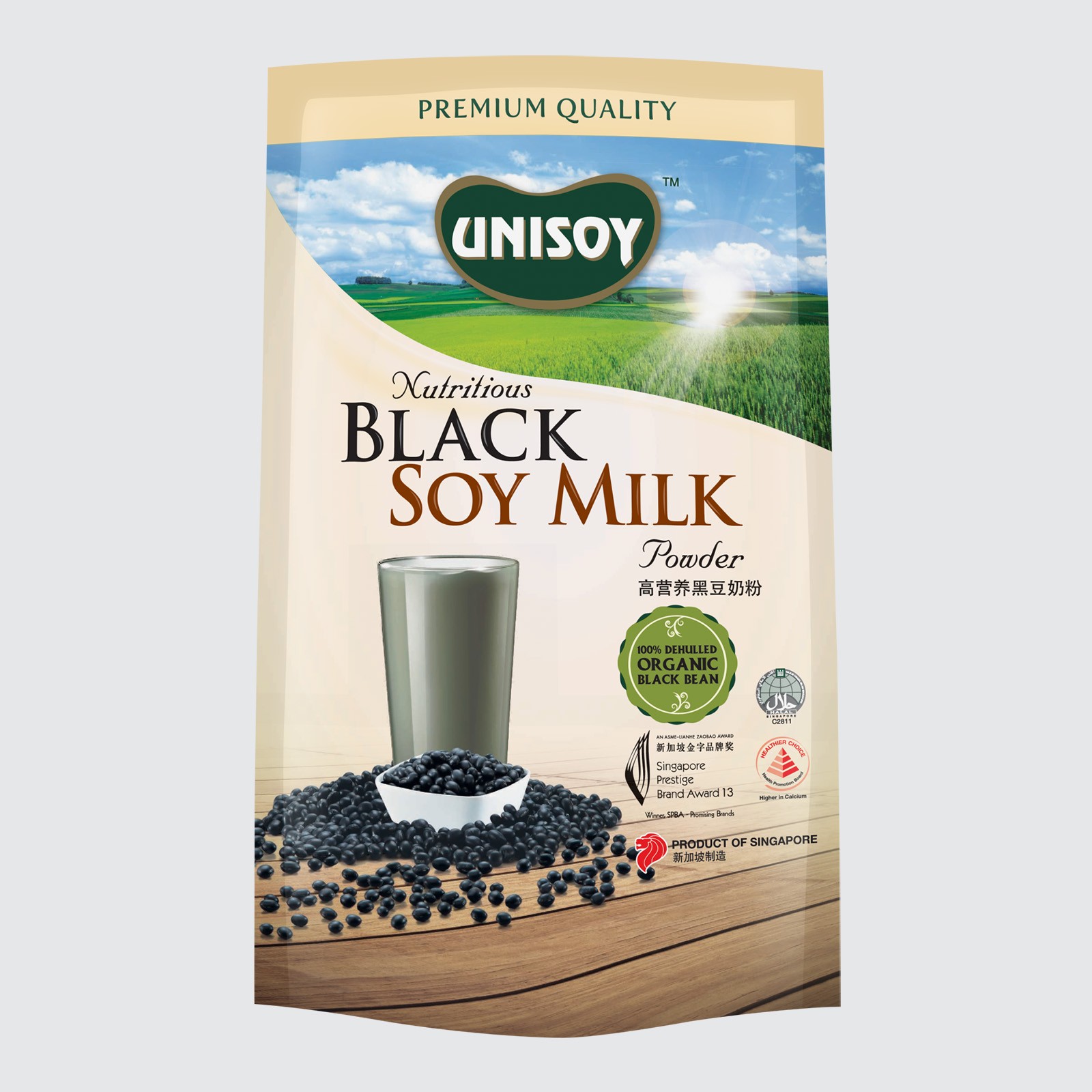 Bột đậu nành Đen Unisoy 384g