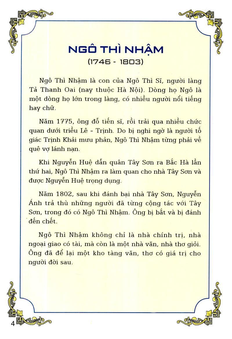 Truyện Tranh Lịch Sử - Ngô Thì Nhậm Nhà Yêu Nước, Bậc Khoa Bảng Thức Thời