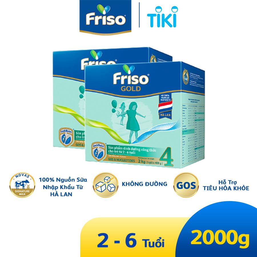 Combo 2 hộp Friso Gold 4 2kg