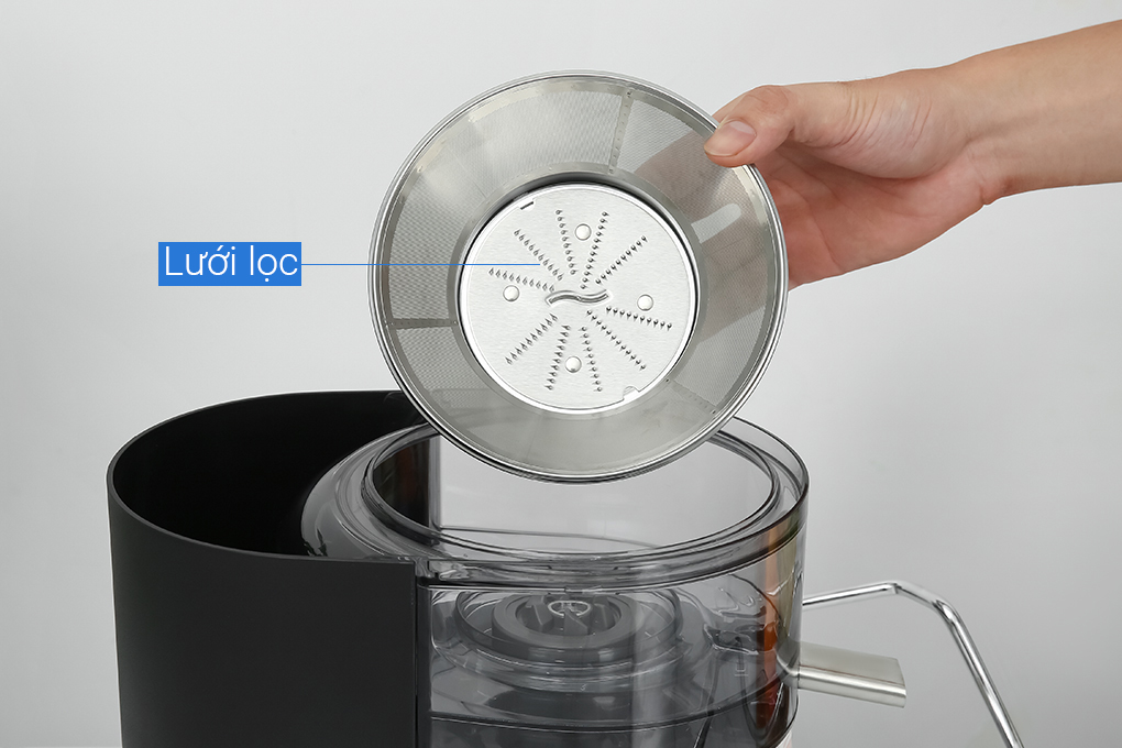 Máy ép trái cây đa năng Panasonic MJ-CB800SRA-Mâm xay 100% kim loại-Kèm cối sinh tố - Hàng chính hãng