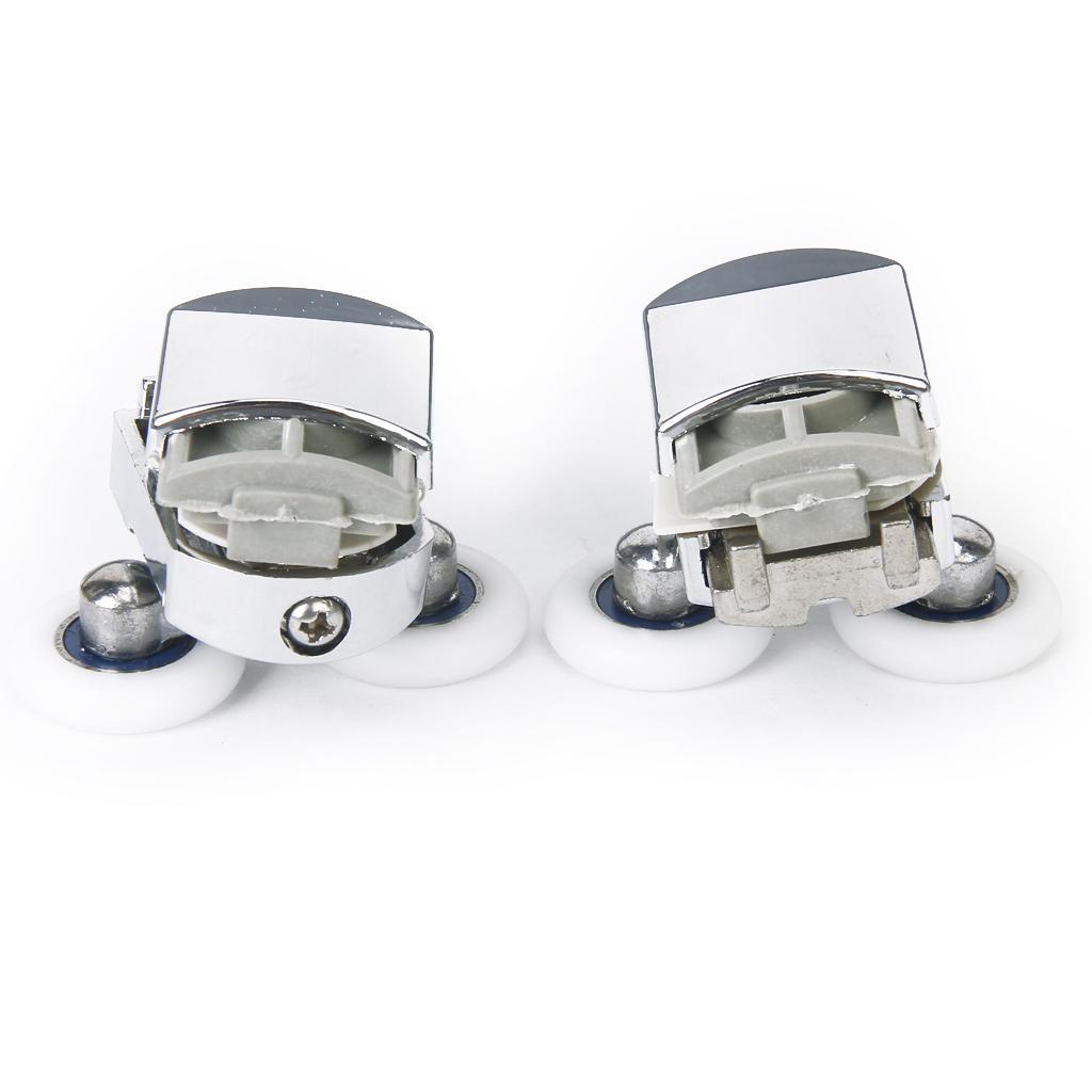 7x1pair Shower Door Roller Runner Wheel 25mm Wheel Diameter