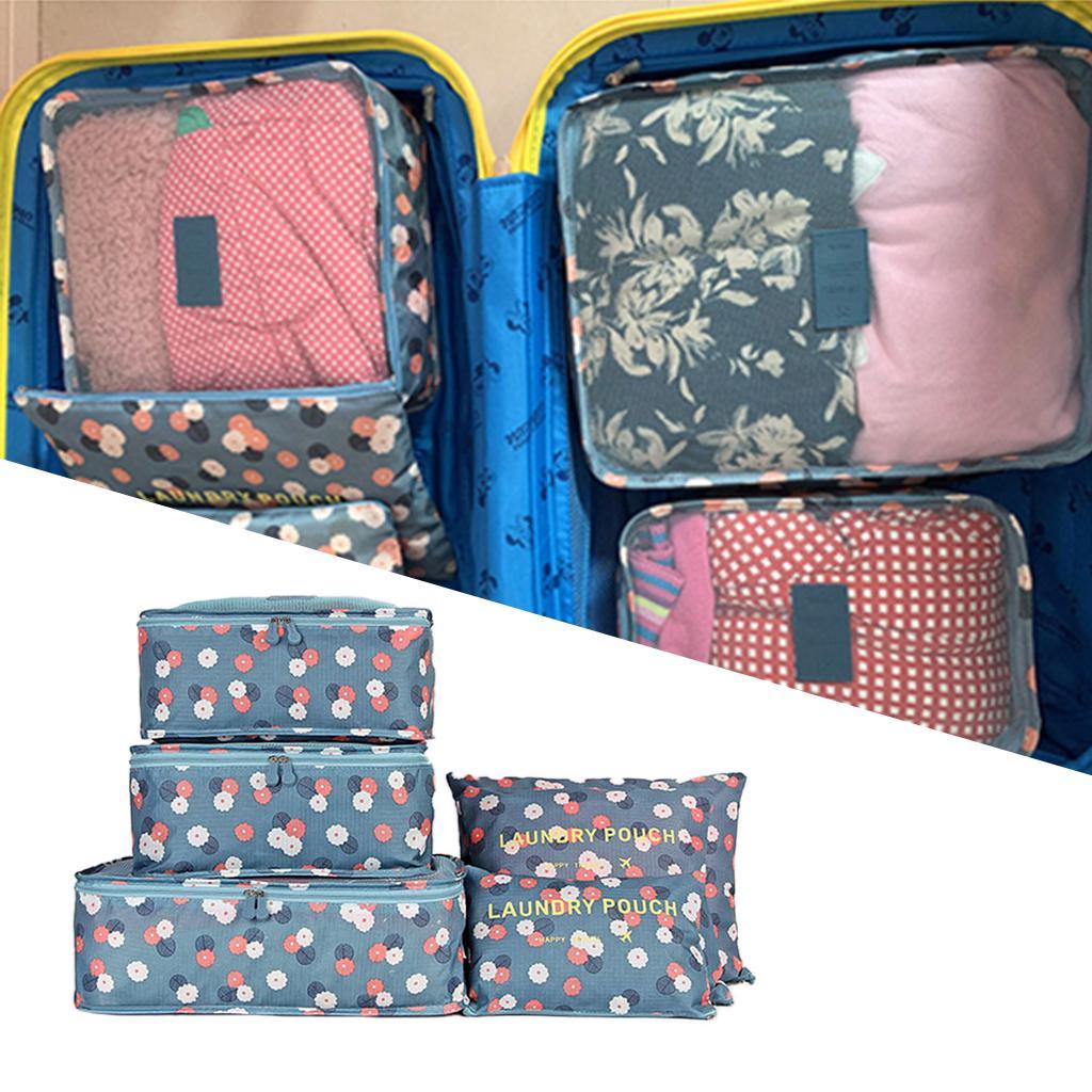 Amleso 6x Toiletry Storage Travel Bag Toiletries Travel Bag Container