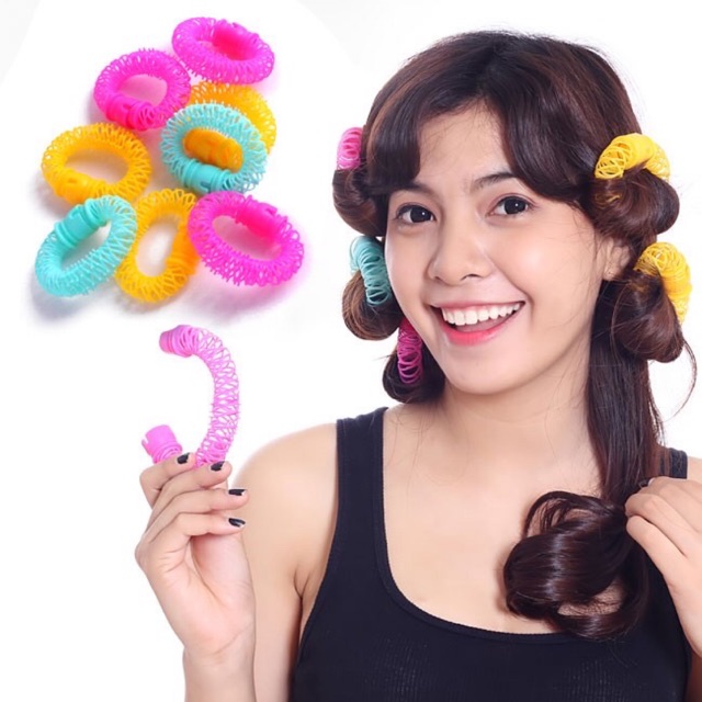 Nguyên bịch Lô cuốn tóc xoăn lò so