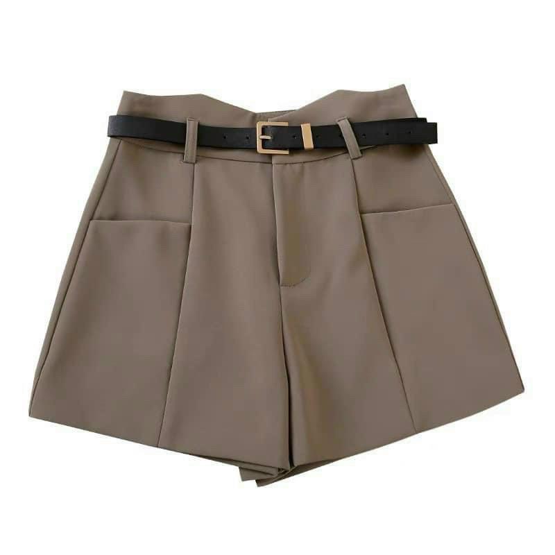 Quần Short Nữ, Quần Nữ Cạp Cao Chất Liệu Tuyết Mưa - Đủ Size từ 40-70KG