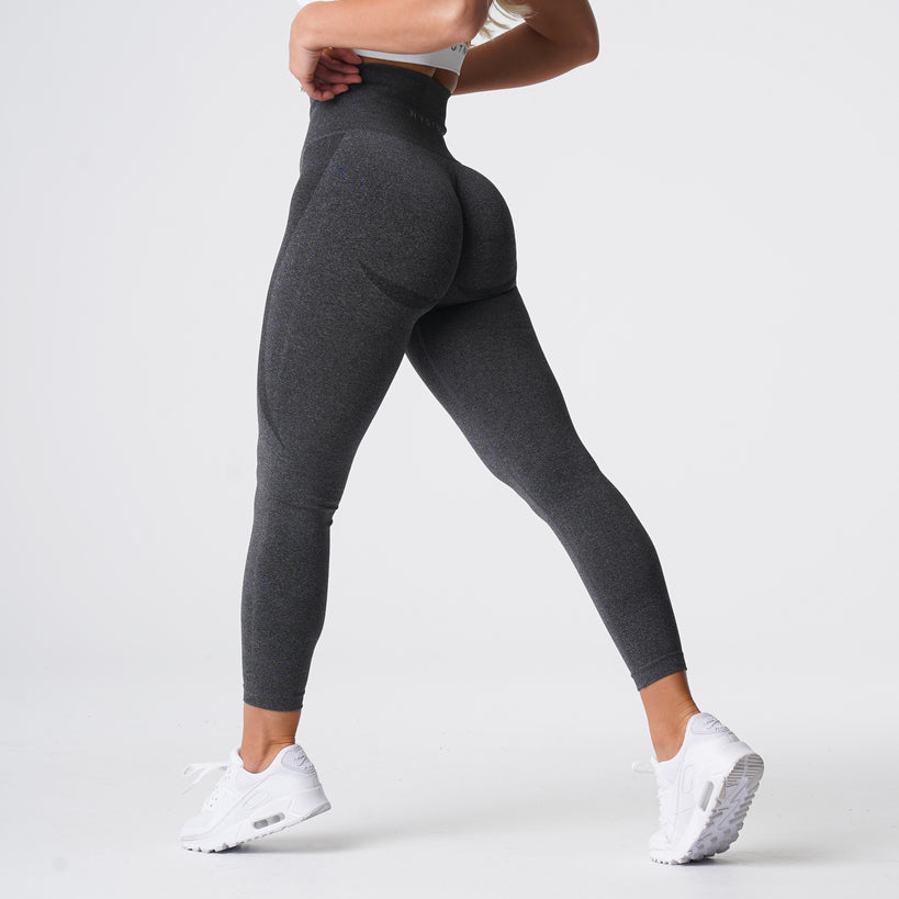NVGTN Speckled Liền Mạch Lycra Spandex Quần Legging Nữ Mềm Mại Tập Luyện Quần Trang Phục Tập Thể Dục Quần Tập Yoga Cao Cấp Mặc Tập Gym Color: ZM6206C03 Size: XL