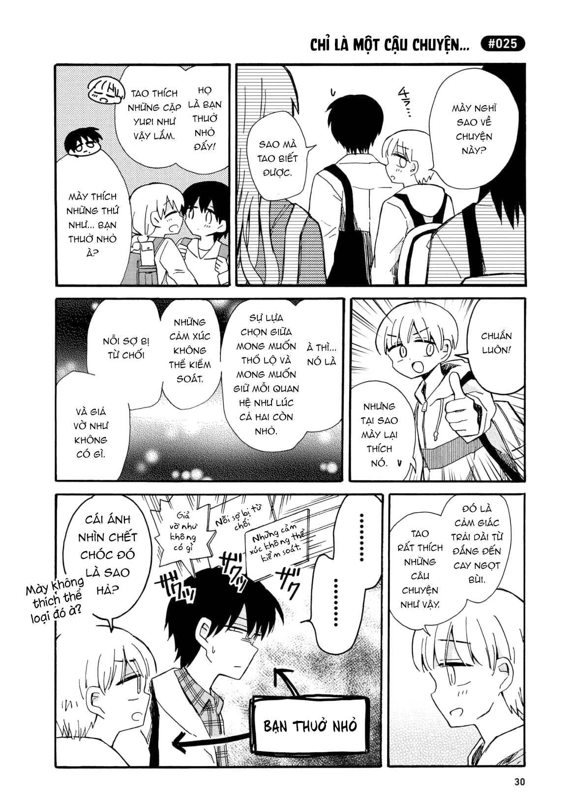 thầm thích thằng bạn thích yuri chapter 2 6