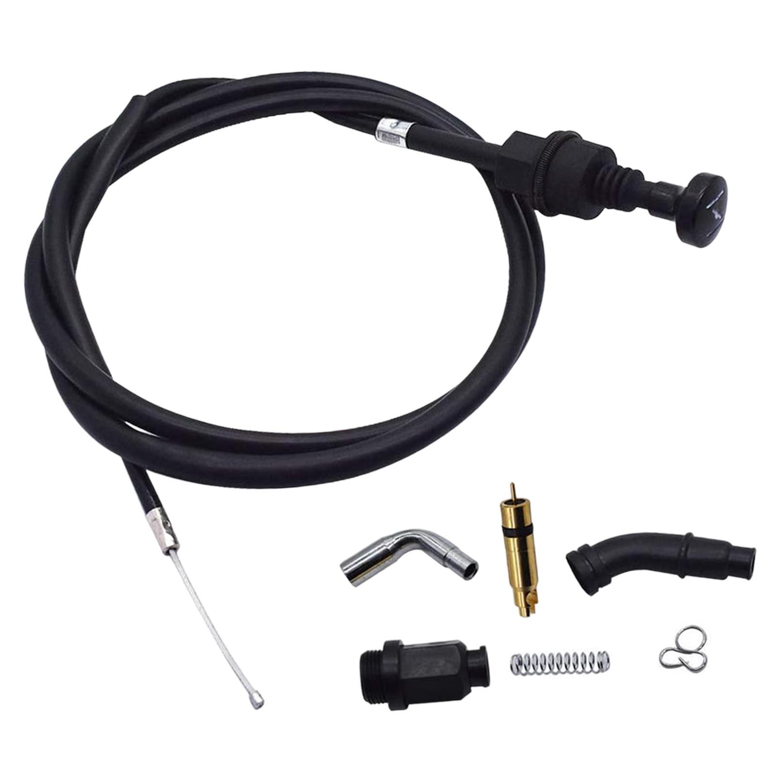Choke Cable & Starter Valve Plunger Kit Carburetor Carb Repair Kit Fit for Honda Rancher 350