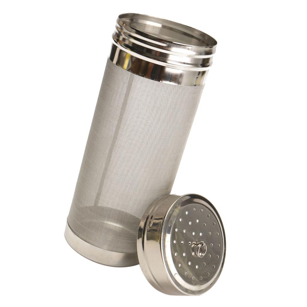 Brewing Hopper Basket, Stainless Steel 300 Micron Mesh – Home DIY Dry Hops Beer and Tea Kettle Brew Filter
