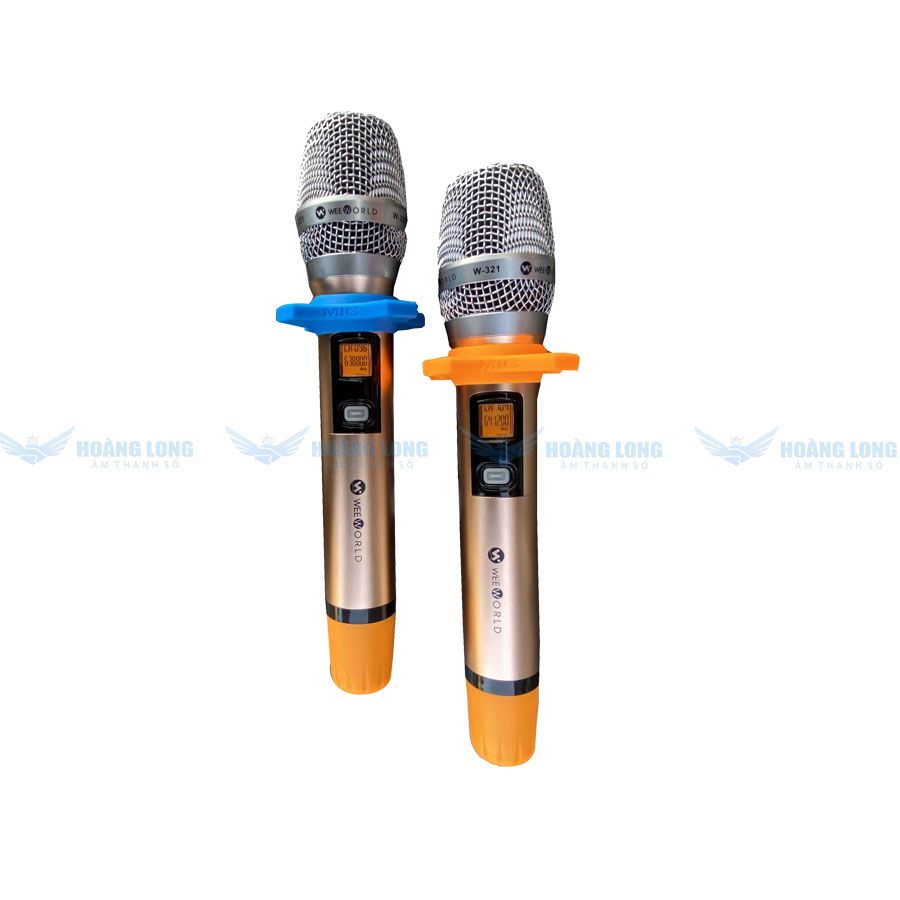 Micro Karaoke không dây cao cấp Weeworld W-321 - Hàng Chính Hãng