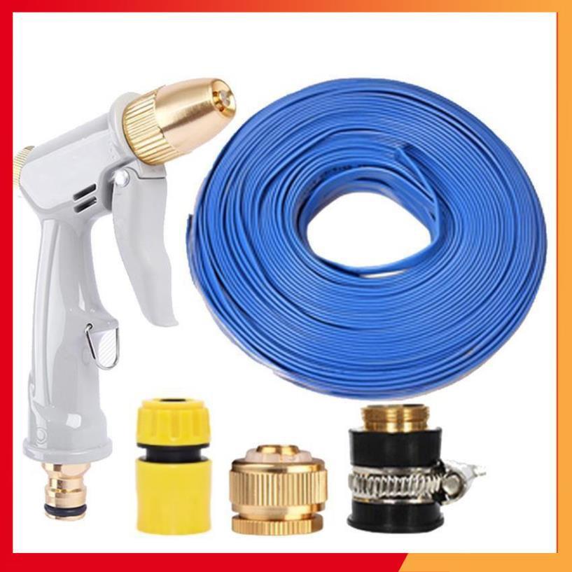 Bộ dây vòi xịt nước tưới cây rửa xe,tăng áp 3 lần, loại 3-5m 206846