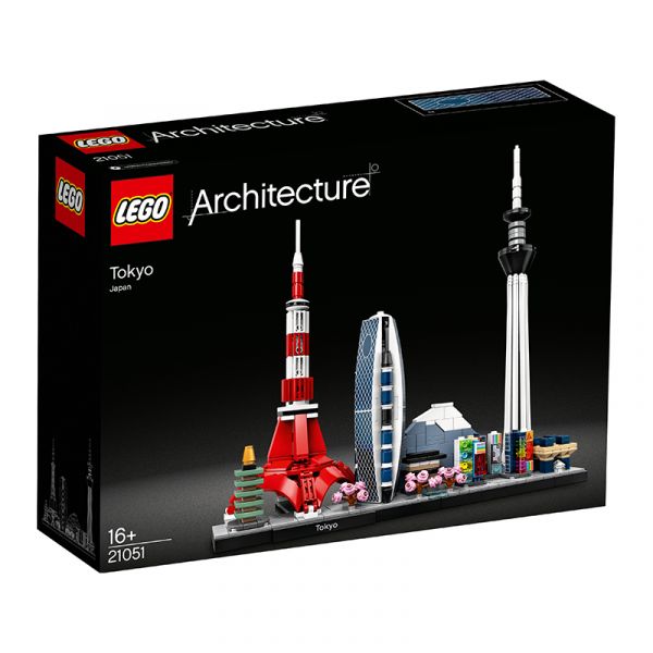 Mô hình đồ chơi lắp ráp LEGO ARCHITECTURE Thành Phố Tokyo 21051 ( 547 Chi tiết )