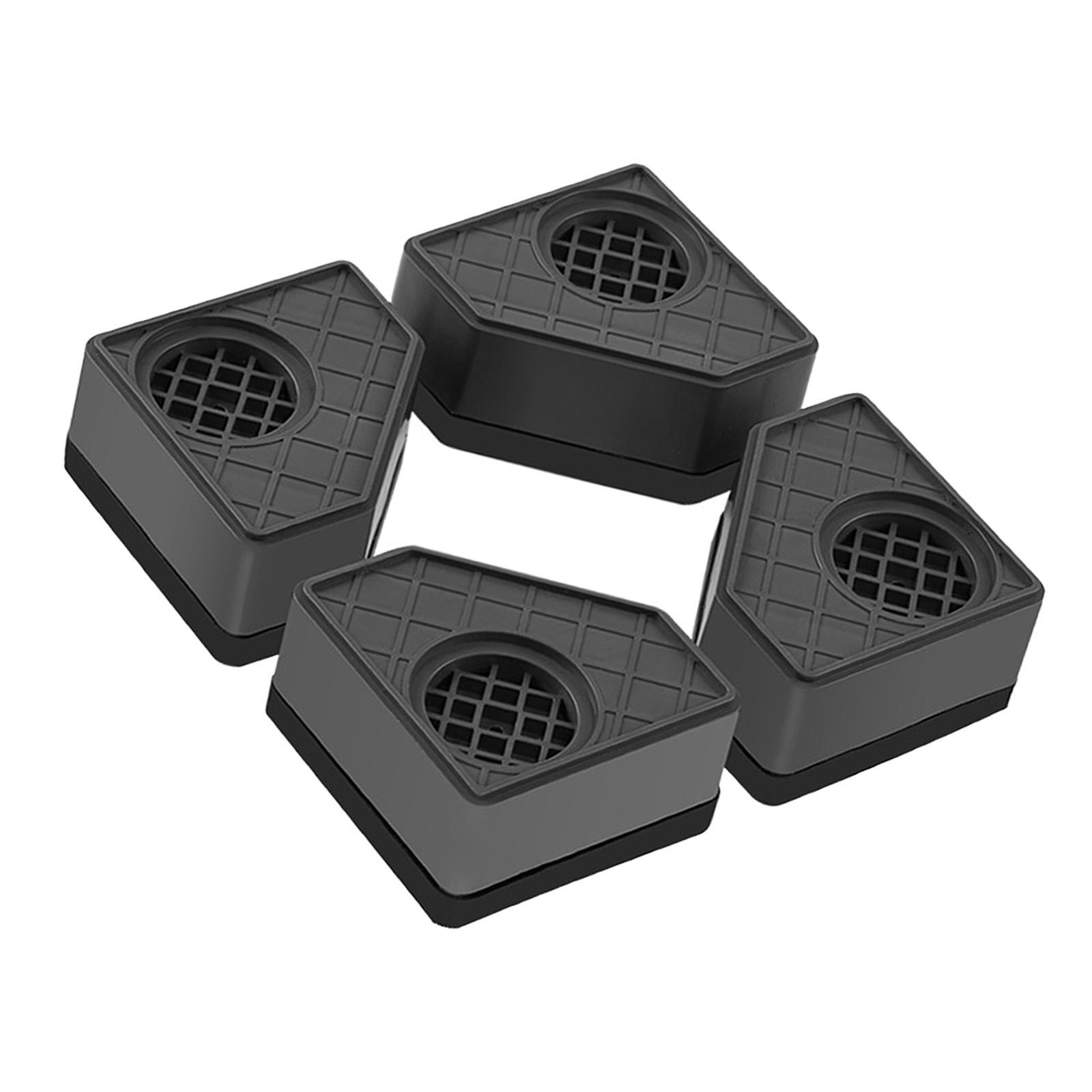 4x Washer Vibration Pads Washing Machine Feet Mat Stop Shaking for Dryer Machine