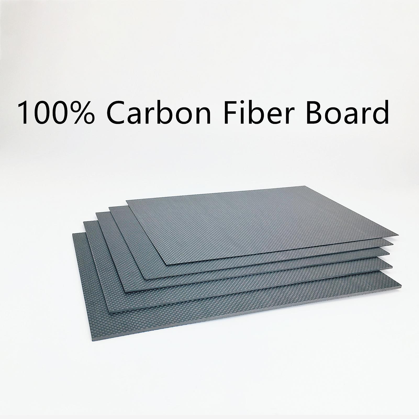 3K Full Carbon Fiber Plate Sheet Corrosion Resistant High Tensile Strength Model Airplane Board Material