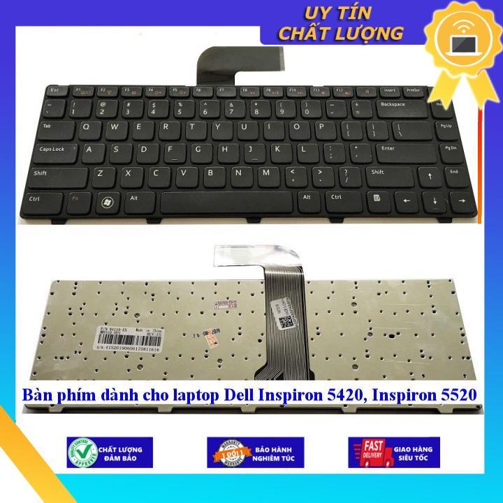Bàn phím dùng cho laptop Dell Inspiron 5420, Inspiron 5520 - Hàng Nhập Khẩu New Seal