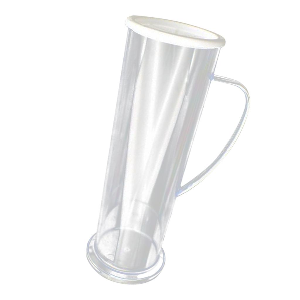 Spaghetti Noodle Jar Pasta Cup Transparent Cup Plastic with Filter Lid