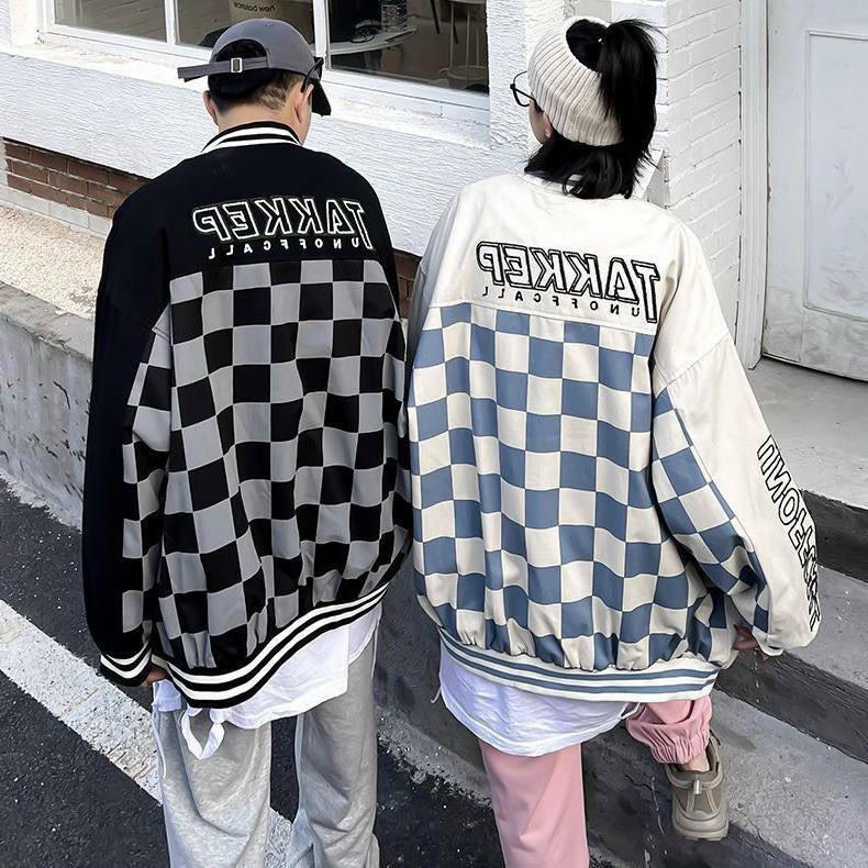 Áo Bomber Jacket Dù 2 Lớp AKKEFP Unisex Nam Nữ