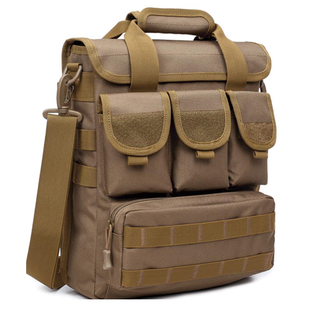 Outdoor Multifunctional Fishing Tackle Bag Water-Resistant Waist Shoulder Carry Storage Waist Pack Sling Bag Fishing Gear Storage for Fishing Hiking Climbing