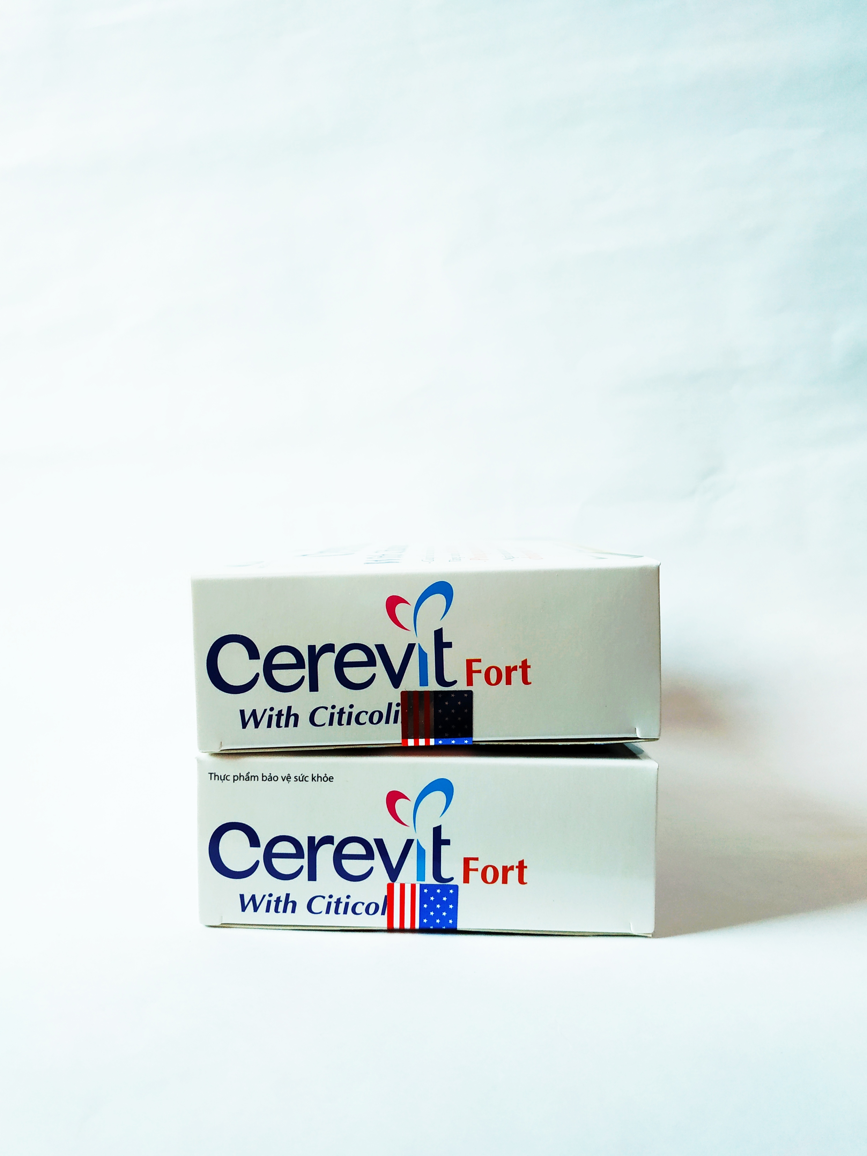 Hoạt Huyết Dưỡng Não Cerevit Fort - Phòng Ngừa Tai Biến Mạch Máu Não - Hết Đau Đầu Hoa Mắt Chóng Mặt Ù Tai - Hộp 30 Viên