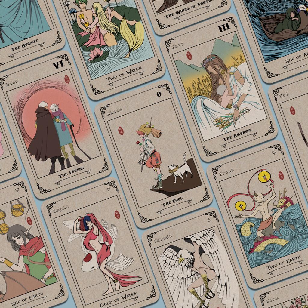 EKOLAND TAROT (Bộ Bài &amp; Sách Hướng Dẫn) - Bản Quyền