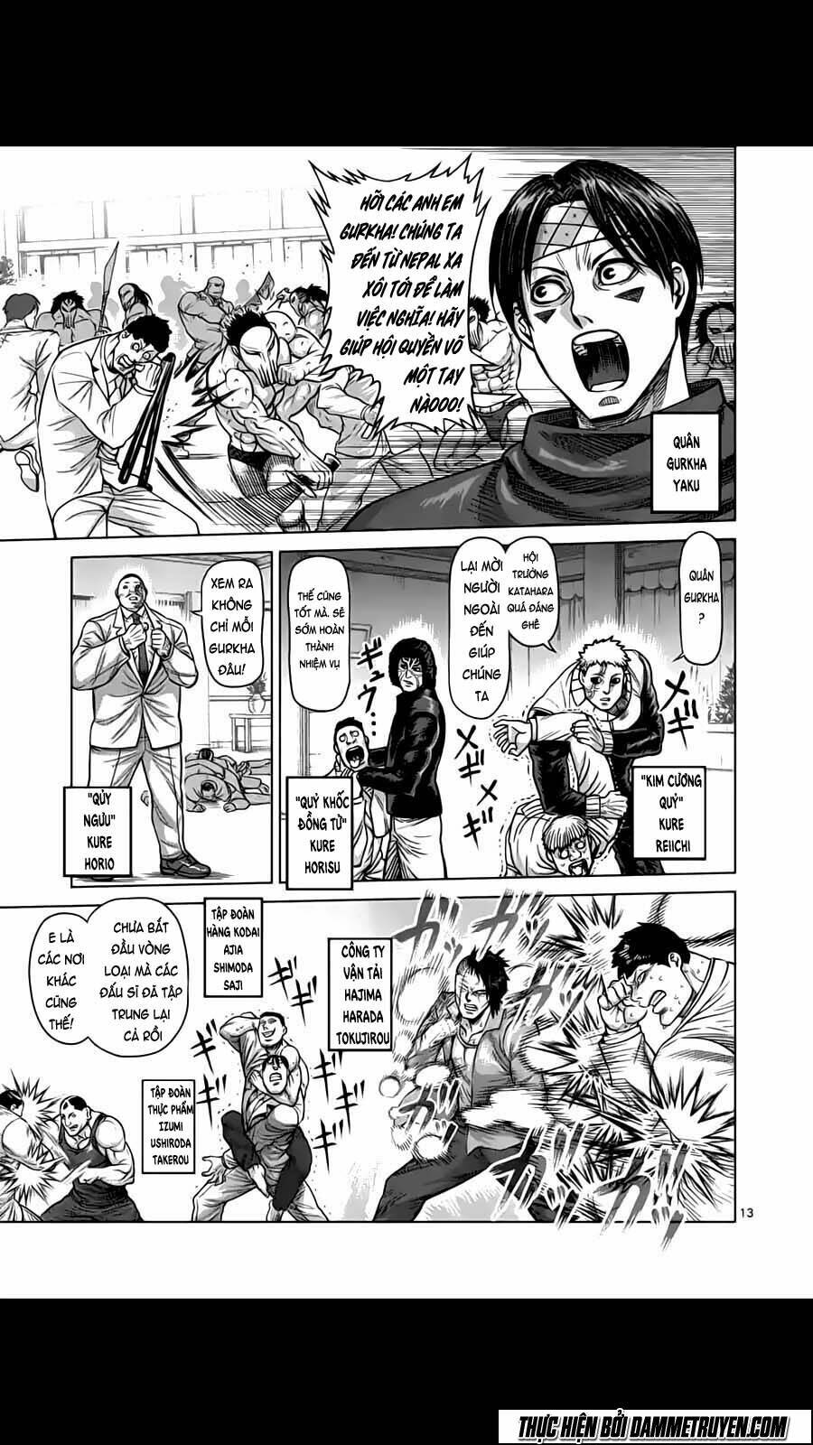 tokita ouma - đấu sĩ atula chapter 180 14