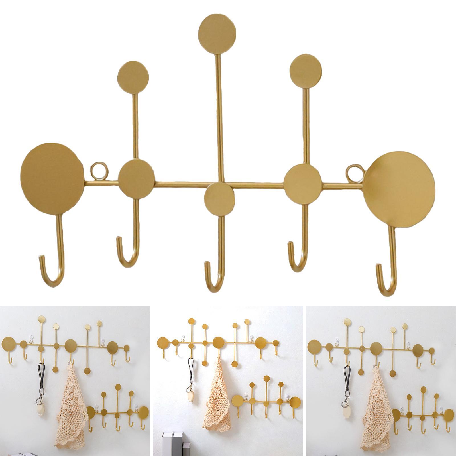 Coat Rack Iron Decorative Nordic behind Door Hanger for Shower Door Bathroom