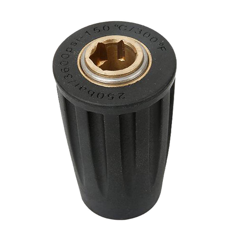 G1/4' Quick Connect Adapter for Car Pressure Washer Snow Foam Lance Silver