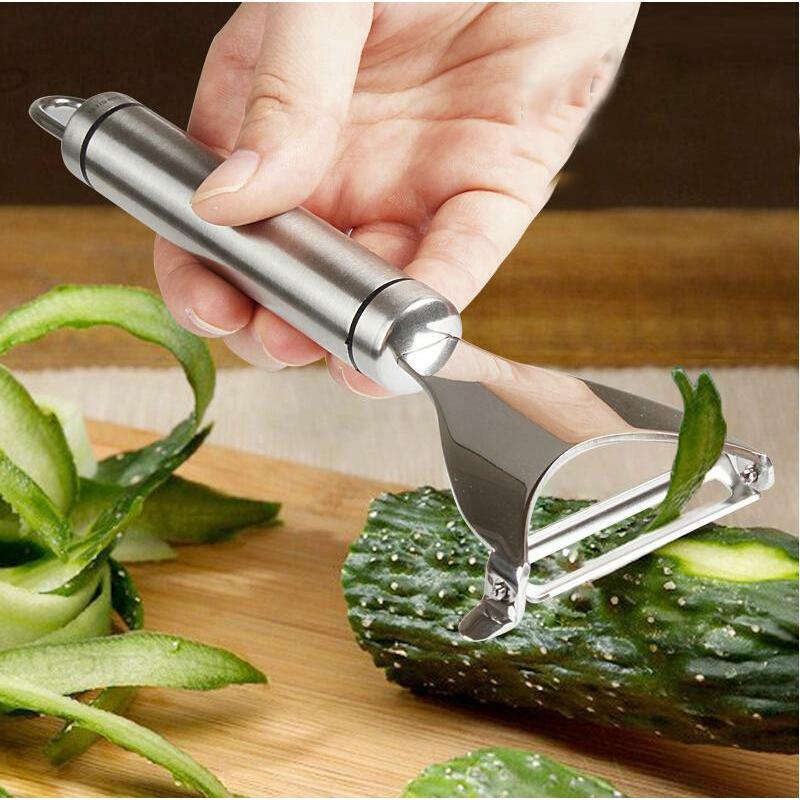 Dụng Cụ Gọt Vỏ Rau Củ Bằng Thép Không Gỉ