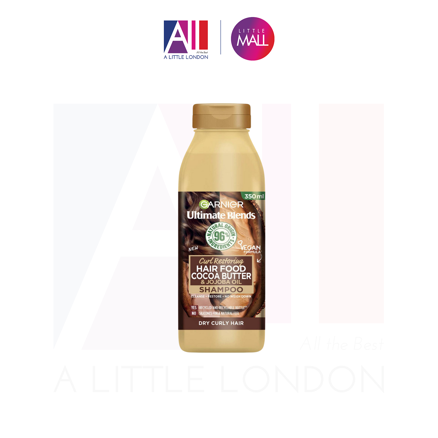 Dầu gội/xả Garnier Ultimate Blends Hair Food - 350ml