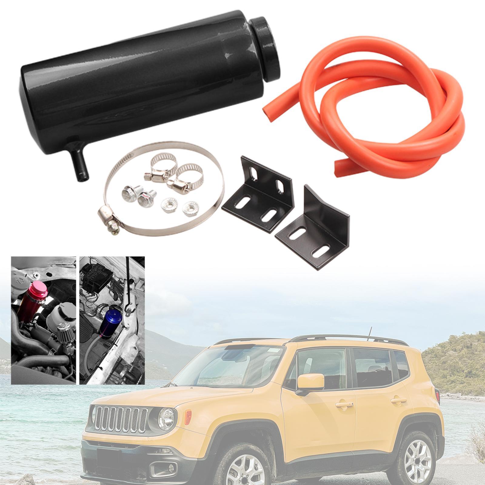 Car Coolant Tank Coolant Expansion Tank 800ml Universal Aluminum Alloy High Performance Cooling Bottle Reservoir