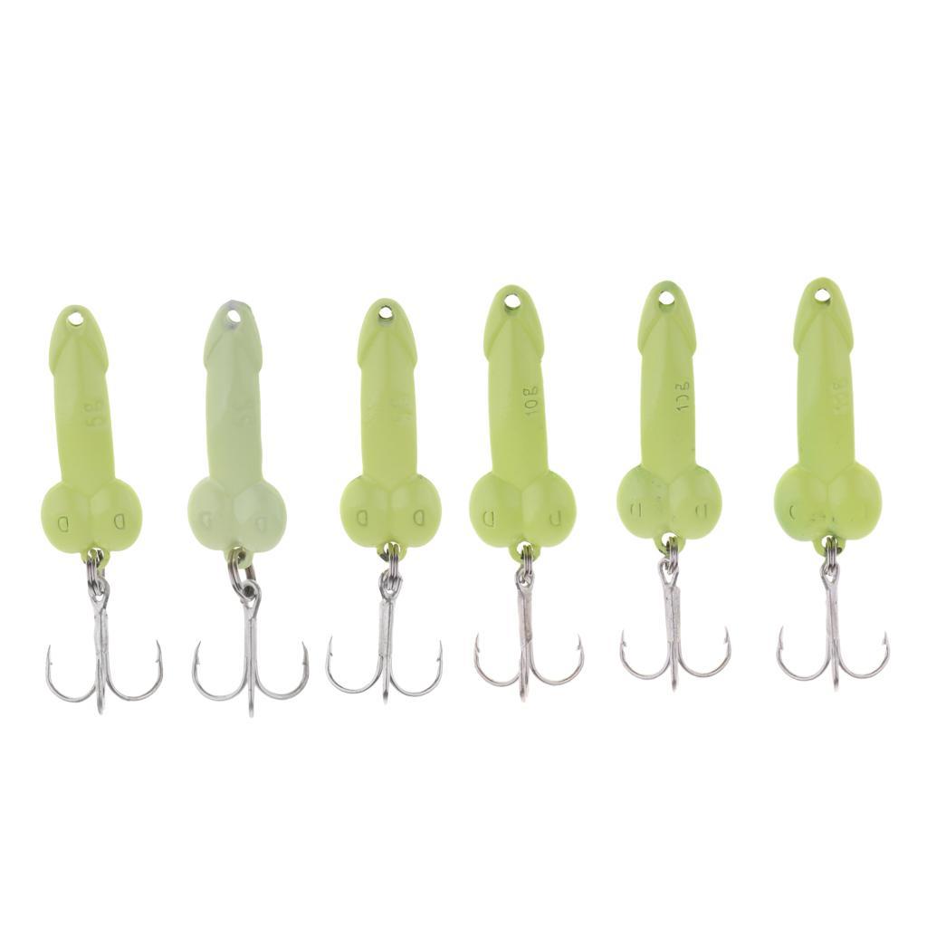 3Pcs 3.5cm Artificial Simulation Metal Sequins Metal Sequins Fishing Hooks