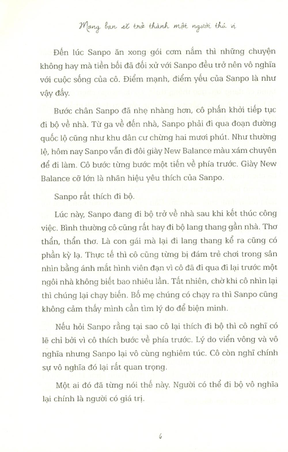 Mong Bạn Sẽ Trở Thành Một Người Thú Vị
