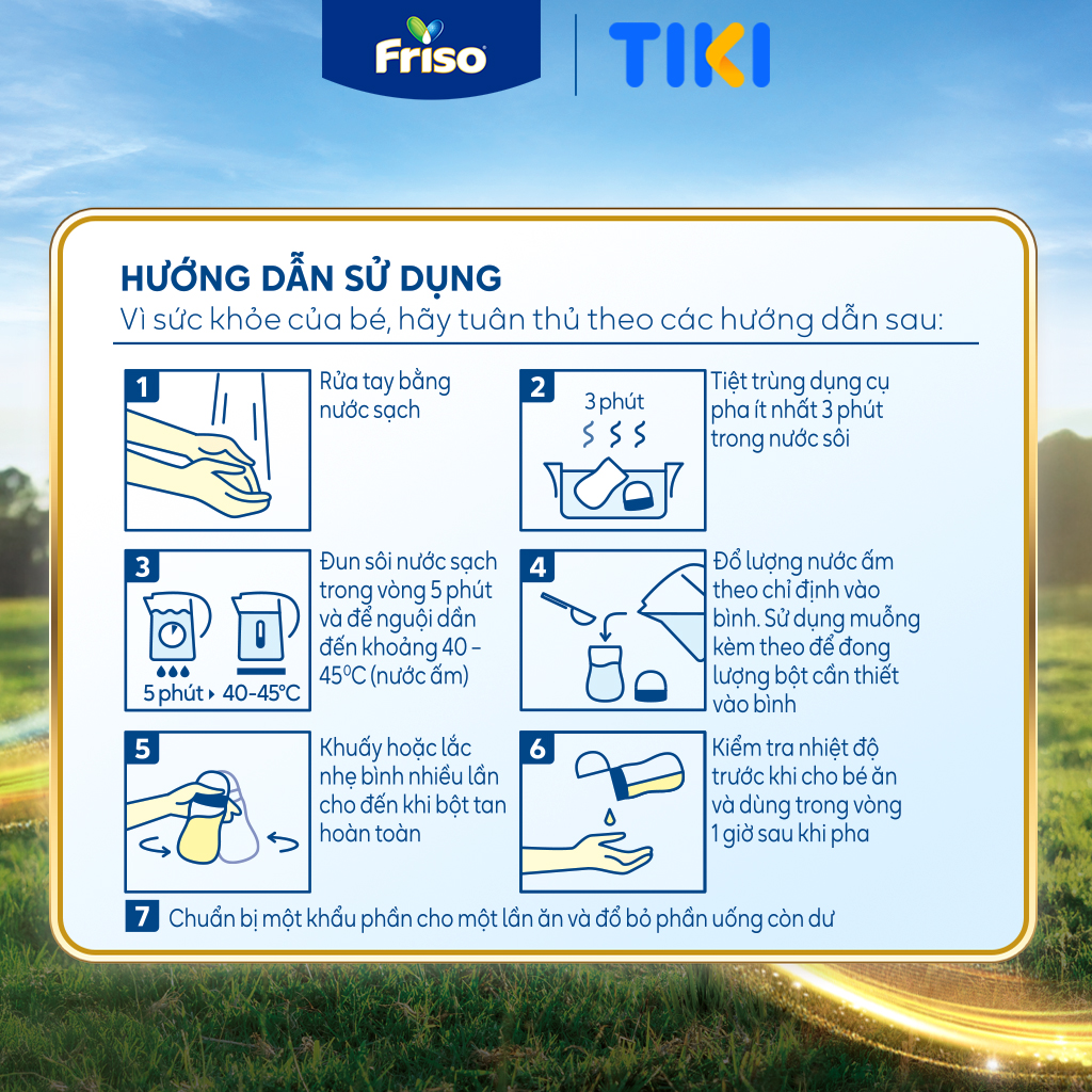 Sữa Bột Frisolac Pro 1 800G cho trẻ từ 0-12 tháng tuổi