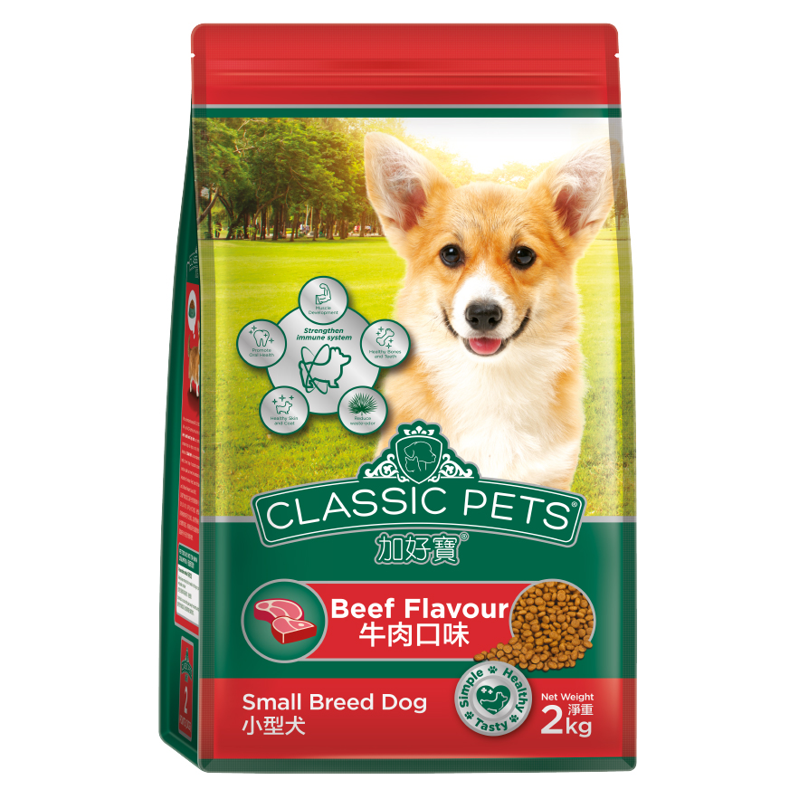 Đồ Ăn Chó Nhỏ Classic Pets Hương Vị Thịt Bò Nướng