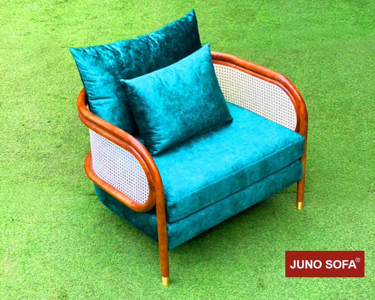 Sofa đơn mây juno sofa ghế đơn 75x75x70cm